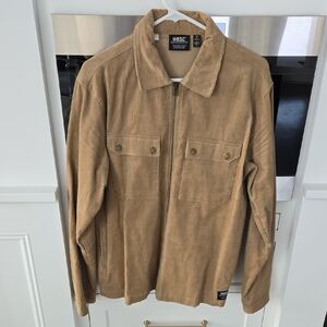 Wesc Light Brown Corduroy Men's Jacket
